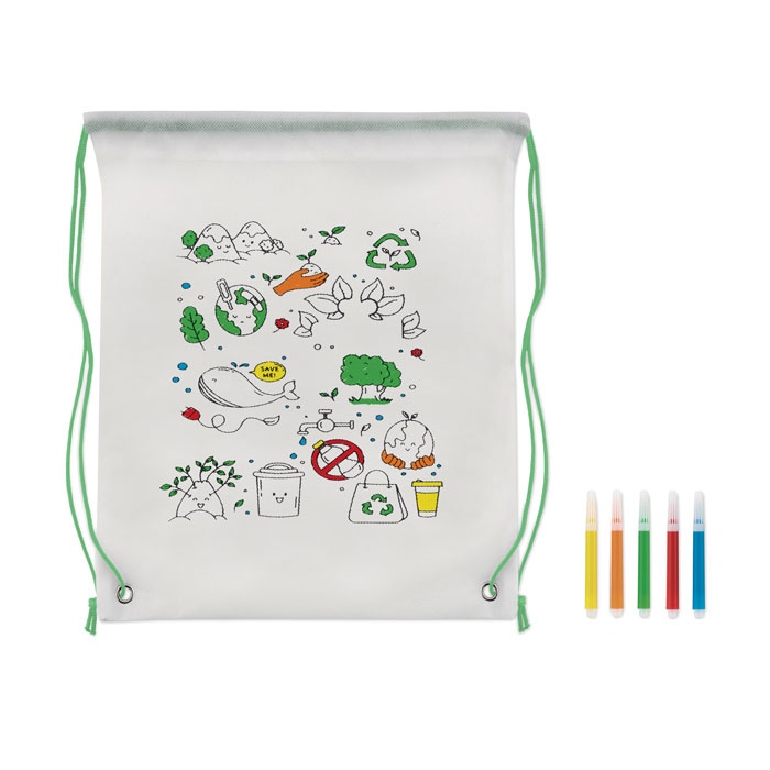 Sac à cordon non tissé - CARRYDRAW 10