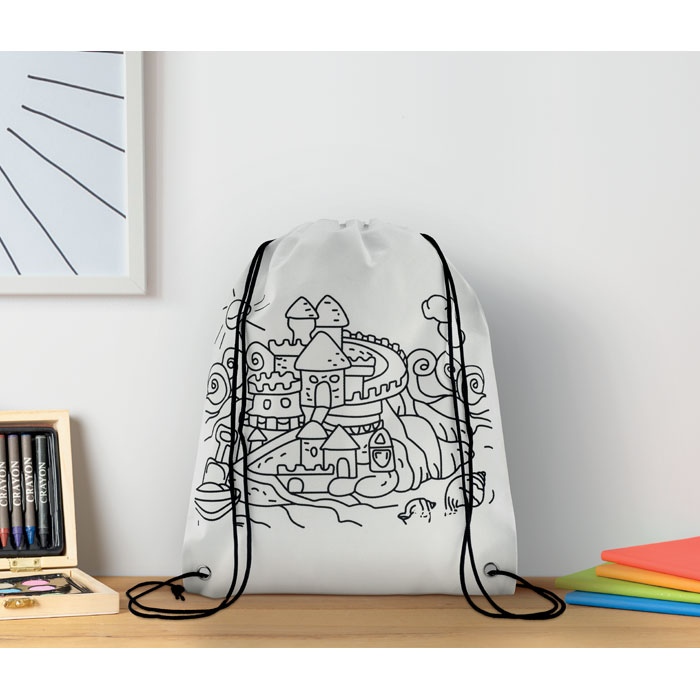 Sac à cordon non tissé - CARRYDRAW 12