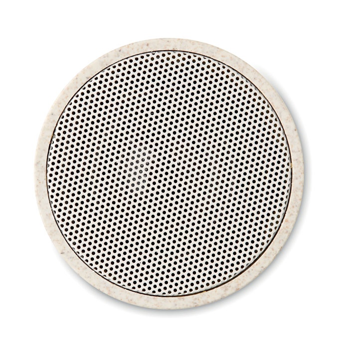 Haut-parleur s/ fil paille blé - ROUND BASS+ 5