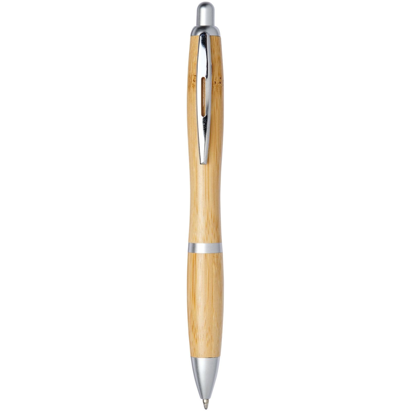 Stylo bille en bambou Nash (encre bleue) 7
