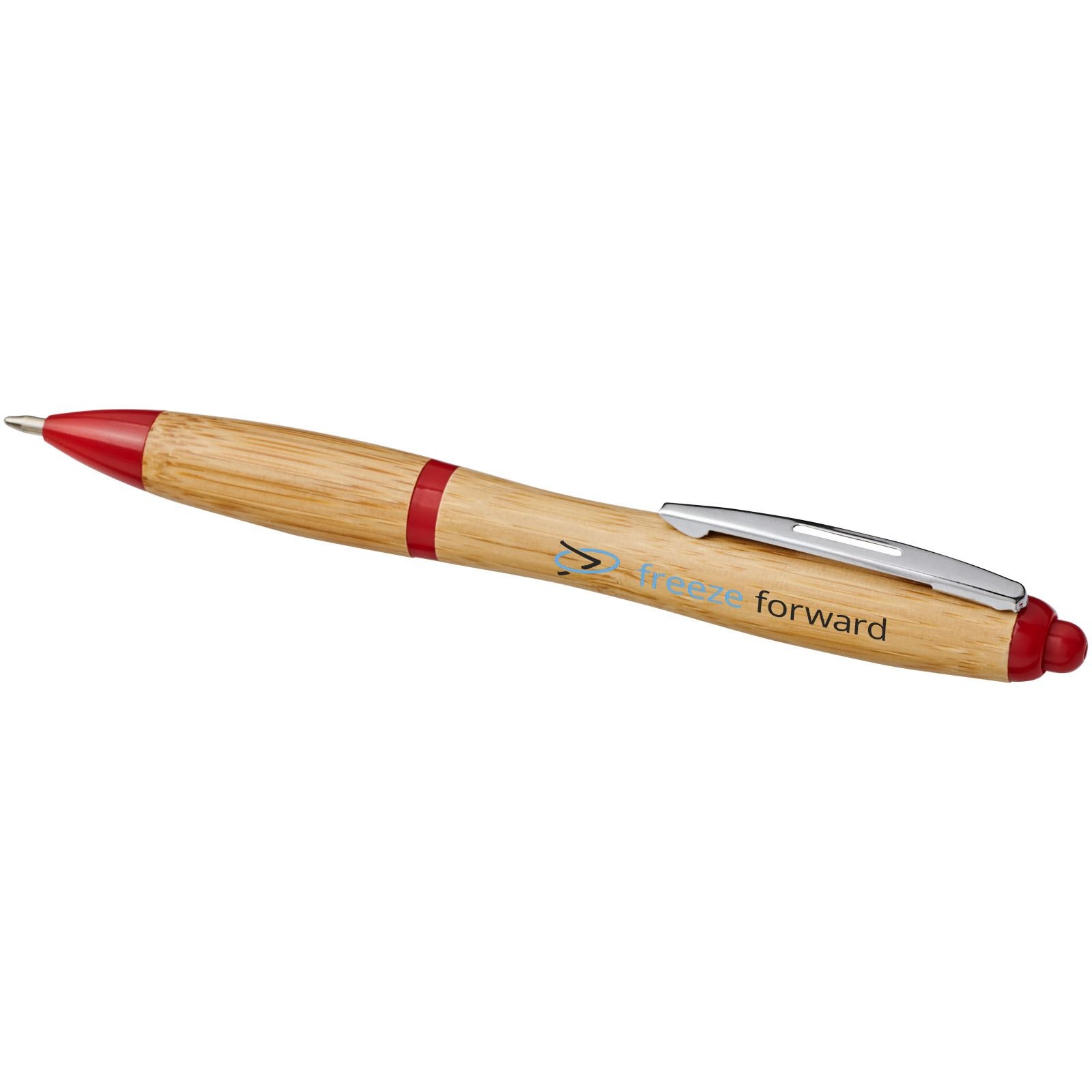 Stylo bille en bambou Nash (encre bleue) 16