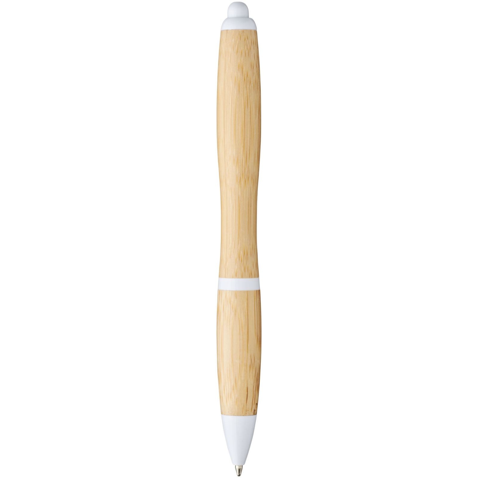 Stylo bille en bambou Nash (encre bleue) 18