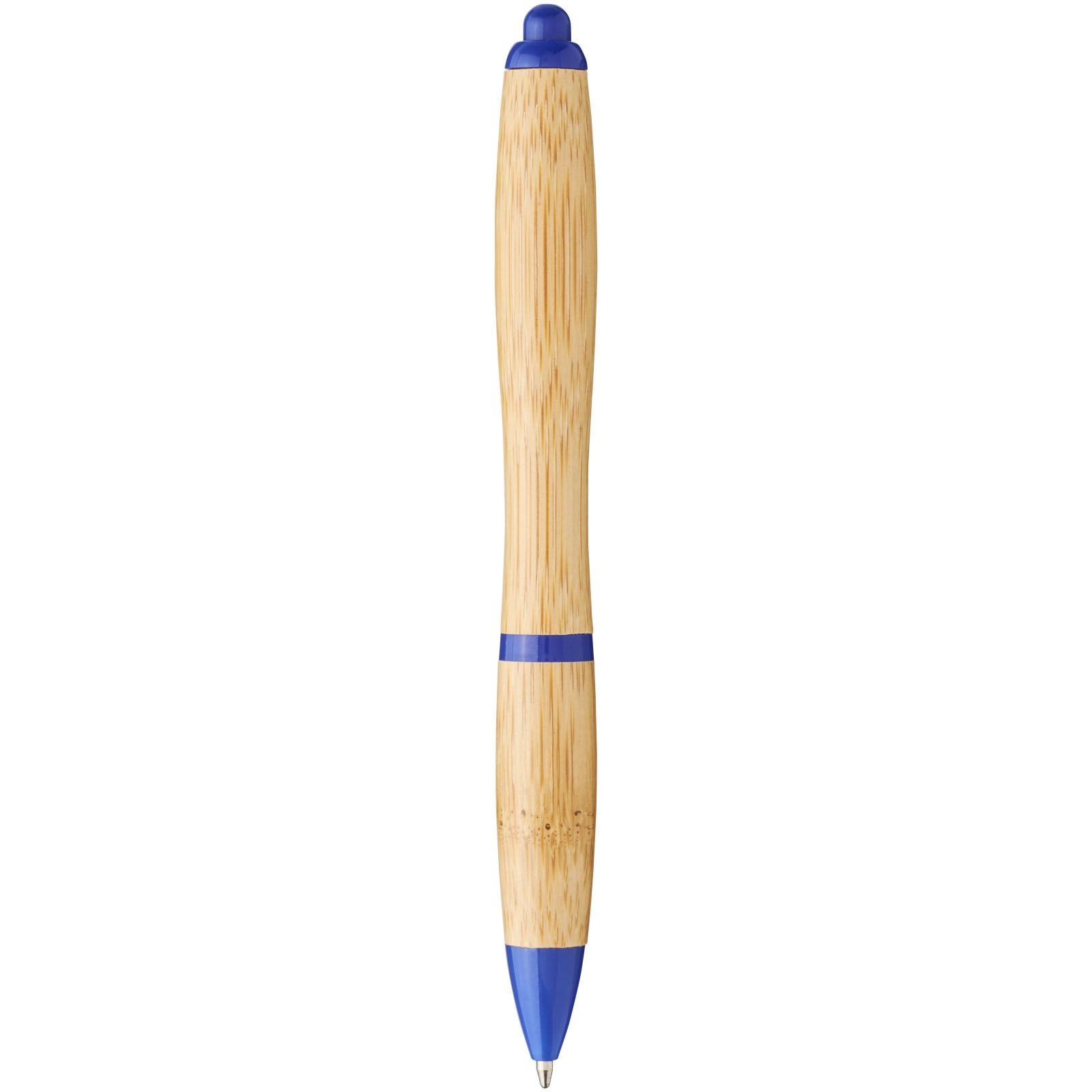 Stylo bille en bambou Nash (encre bleue) 19