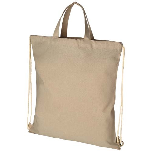 Sac à dos recyclé 210 g/m² Pheebs avec cordon de serrage 6L