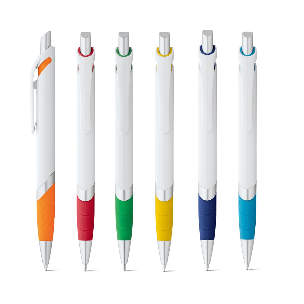 MOLLA. Stylo à bille en ABS avec antidérapant