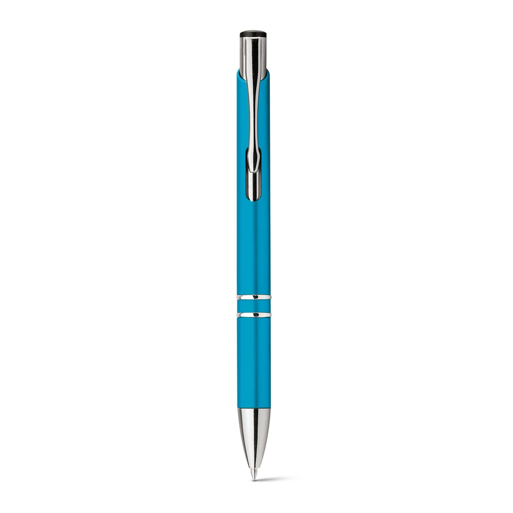 BETA PLASTIC. Stylo à bille en ABS avec clip en métal 19