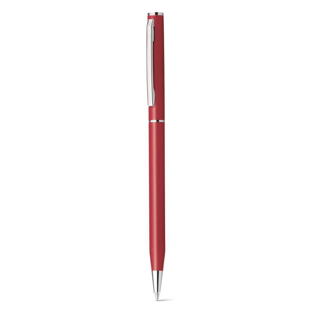 LESLEY METALLIC. Stylo à bille en aluminium avec clip et mécanisme twist 10