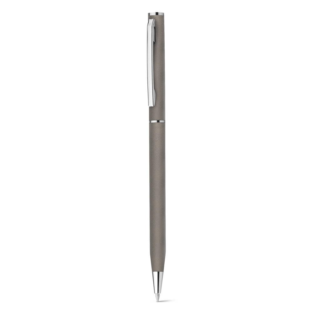 LESLEY METALLIC. Stylo à bille en aluminium avec clip et mécanisme twist 8