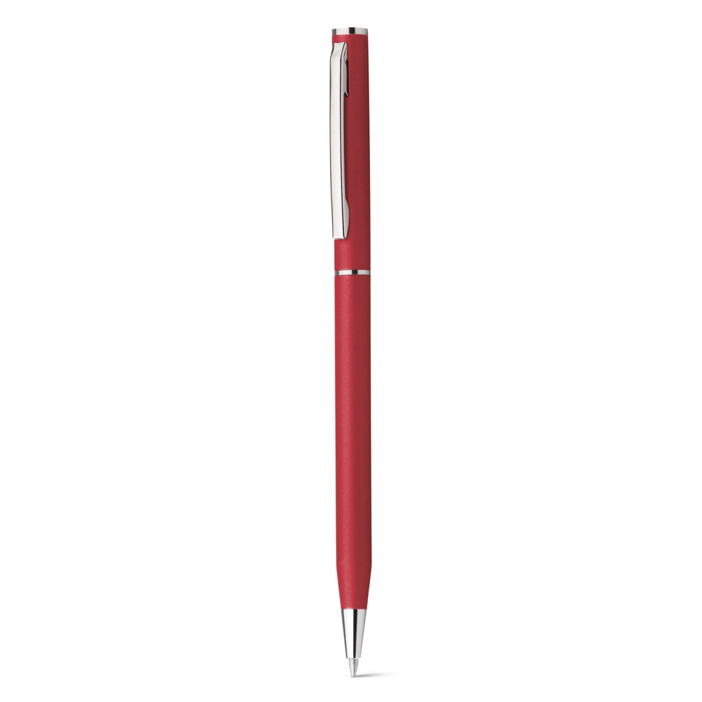 LESLEY METALLIC. Stylo à bille en aluminium avec clip et mécanisme twist 4