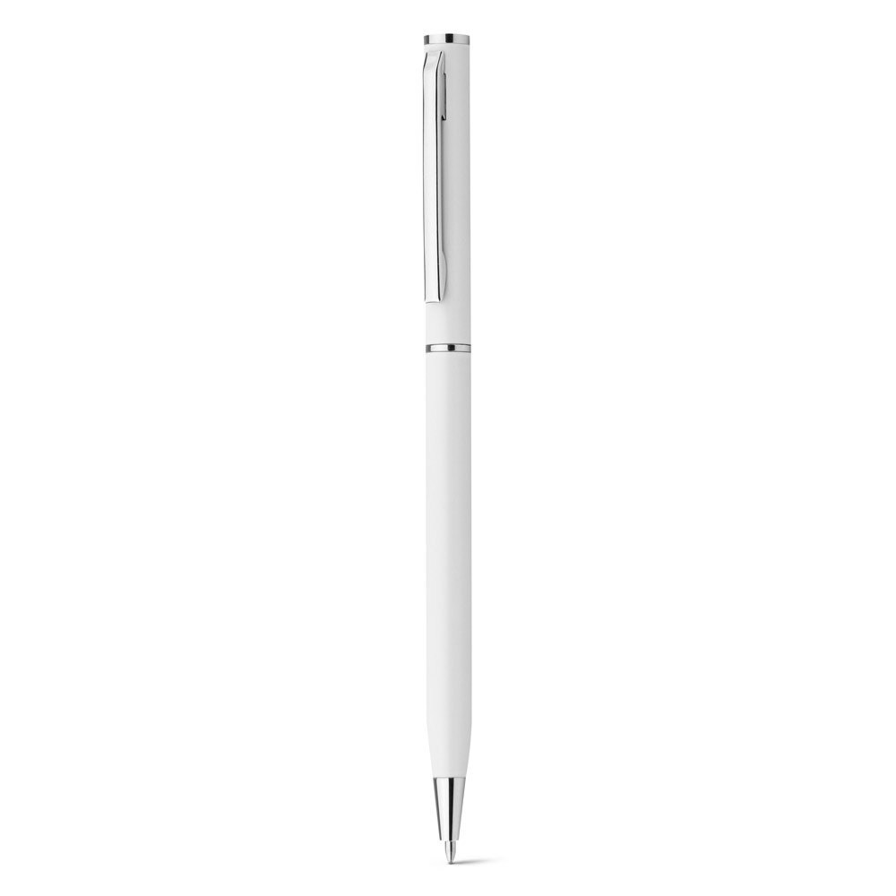 LESLEY METALLIC. Stylo à bille en aluminium avec clip et mécanisme twist 5