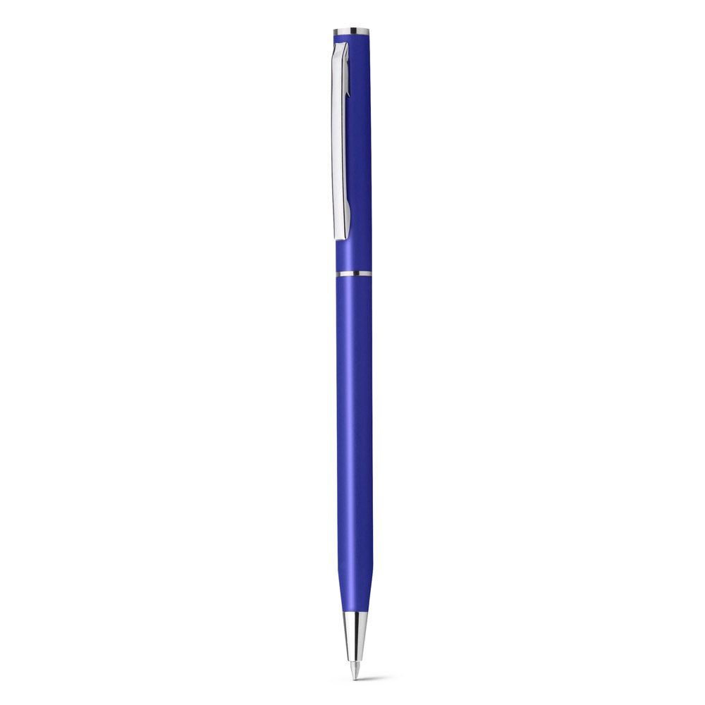 LESLEY METALLIC. Stylo à bille en aluminium avec clip et mécanisme twist 3