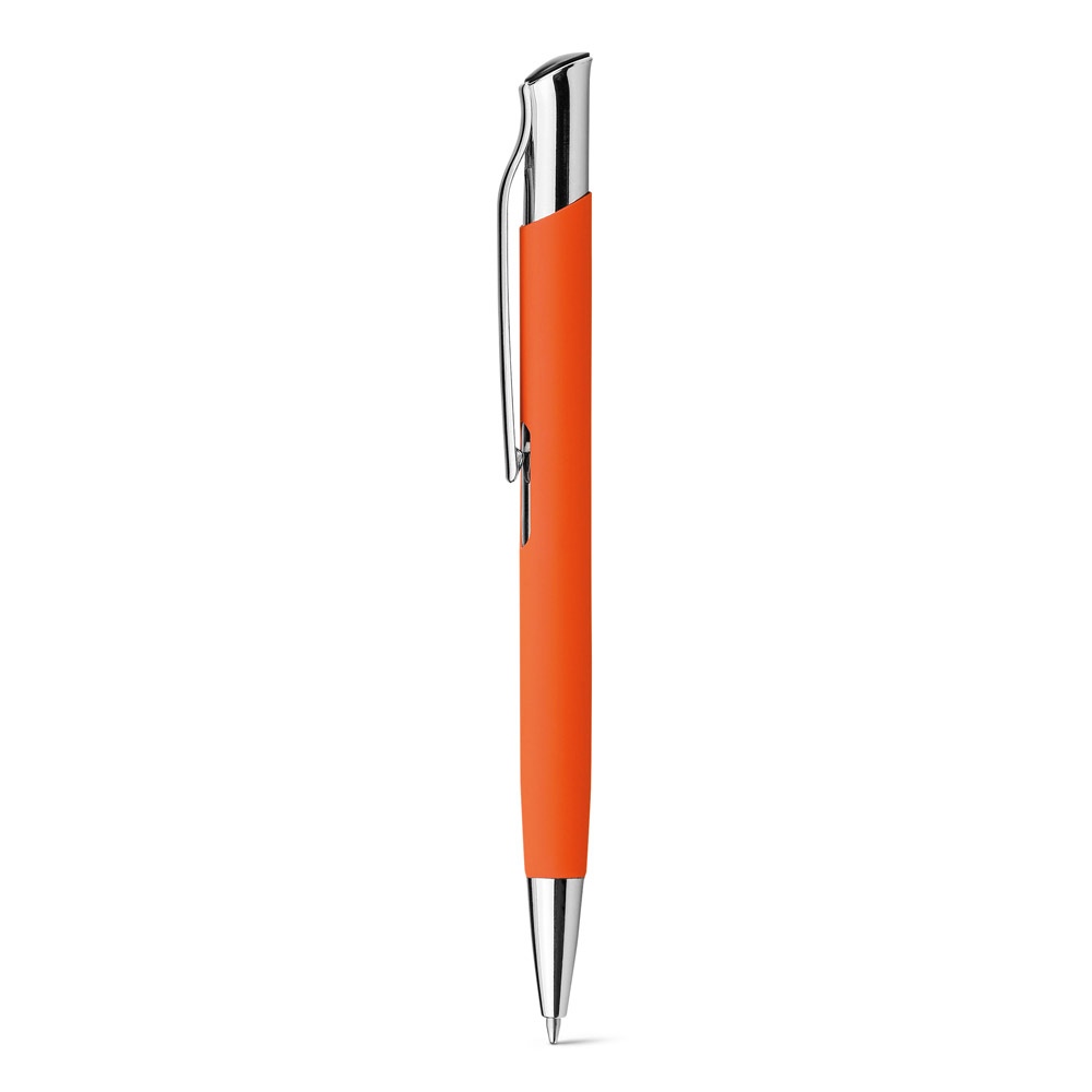 OLAF SOFT. Stylo à bille en aluminium, finition rubber 15