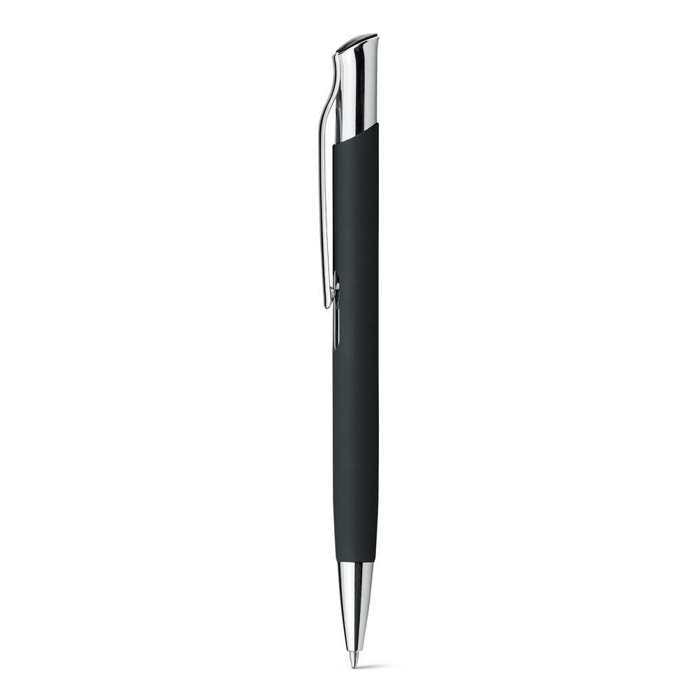 OLAF SOFT. Stylo à bille en aluminium, finition rubber 2