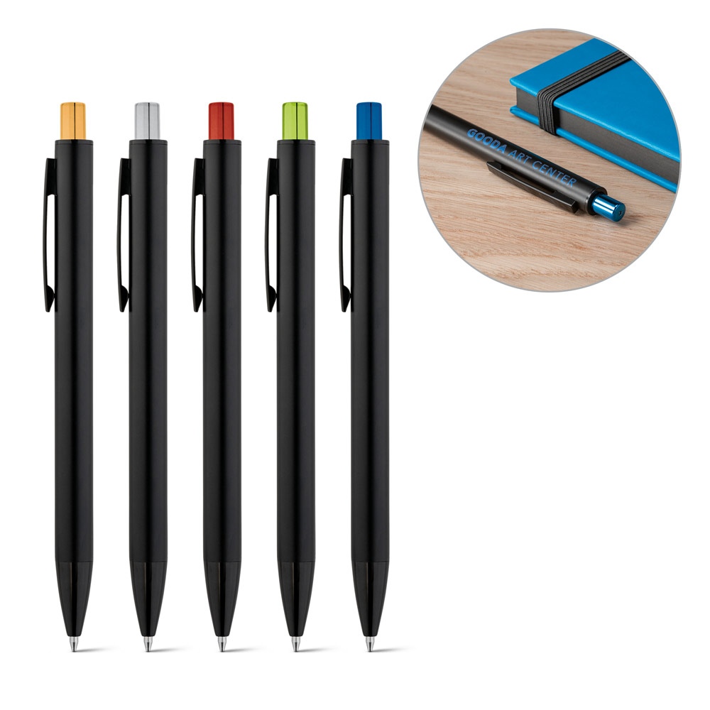 JOAN. Stylo en aluminium avec finition mate