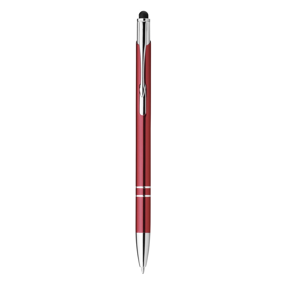 GALBA. Stylo en aluminium avec pointe tactile et clip 21