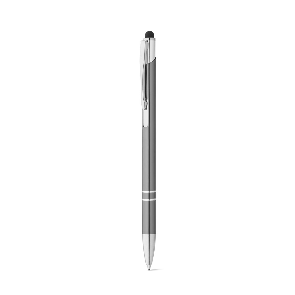 GALBA. Stylo en aluminium avec pointe tactile et clip 31