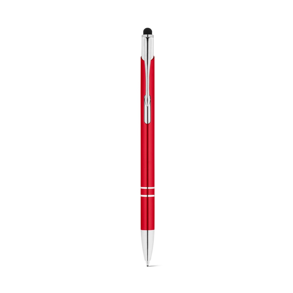 GALBA. Stylo en aluminium avec pointe tactile et clip 13