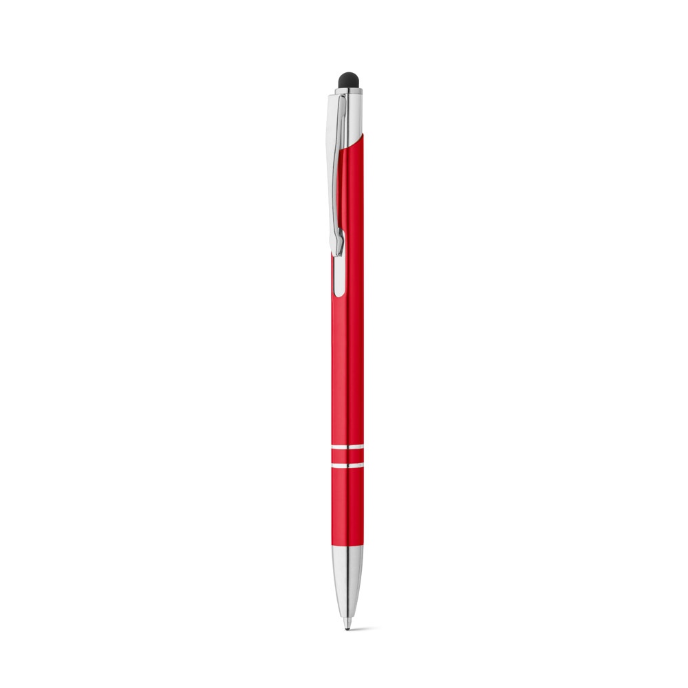 GALBA. Stylo en aluminium avec pointe tactile et clip 14