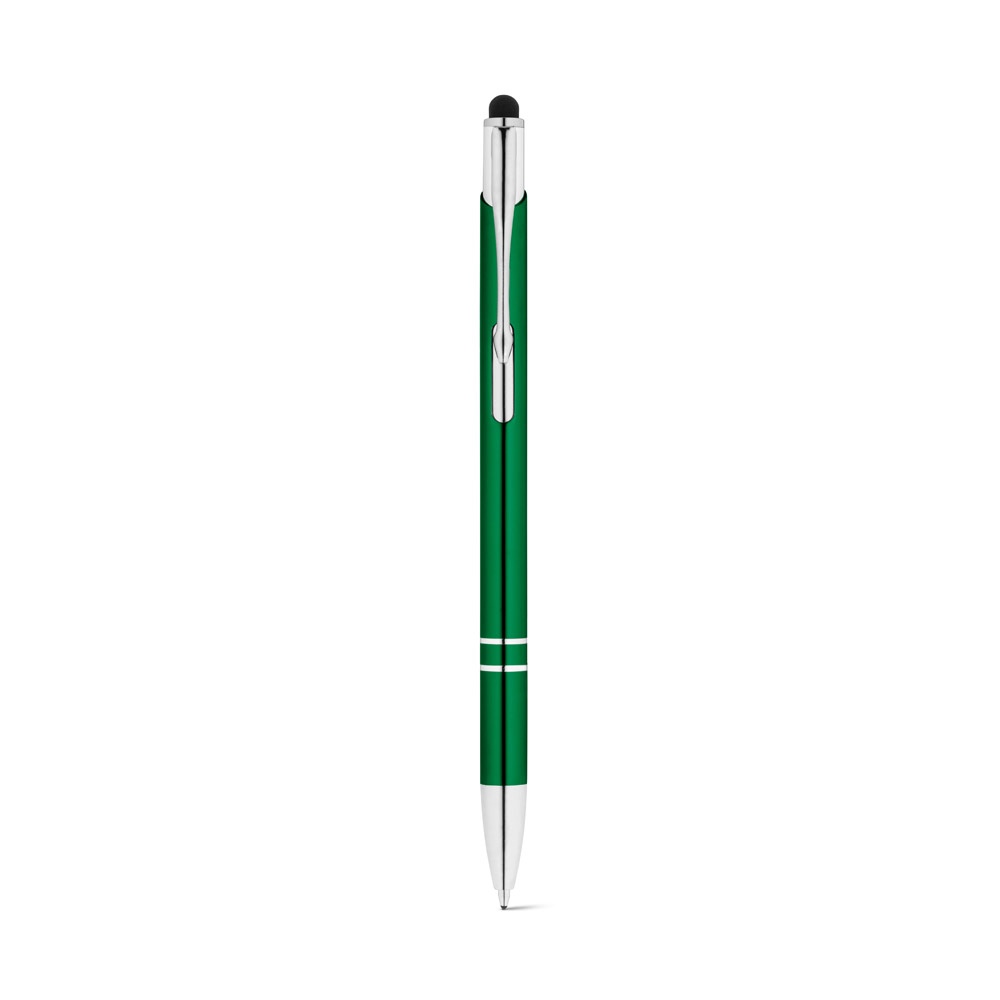 GALBA. Stylo en aluminium avec pointe tactile et clip 17