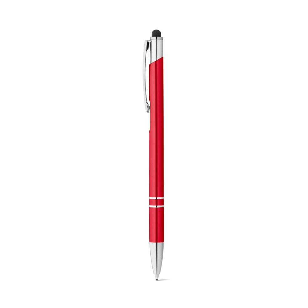 GALBA. Stylo en aluminium avec pointe tactile et clip 3