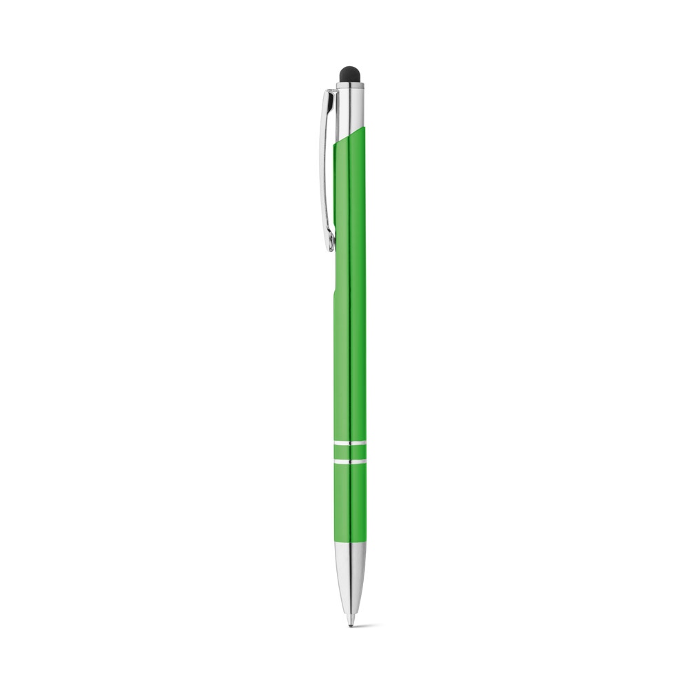 GALBA. Stylo en aluminium avec pointe tactile et clip 7