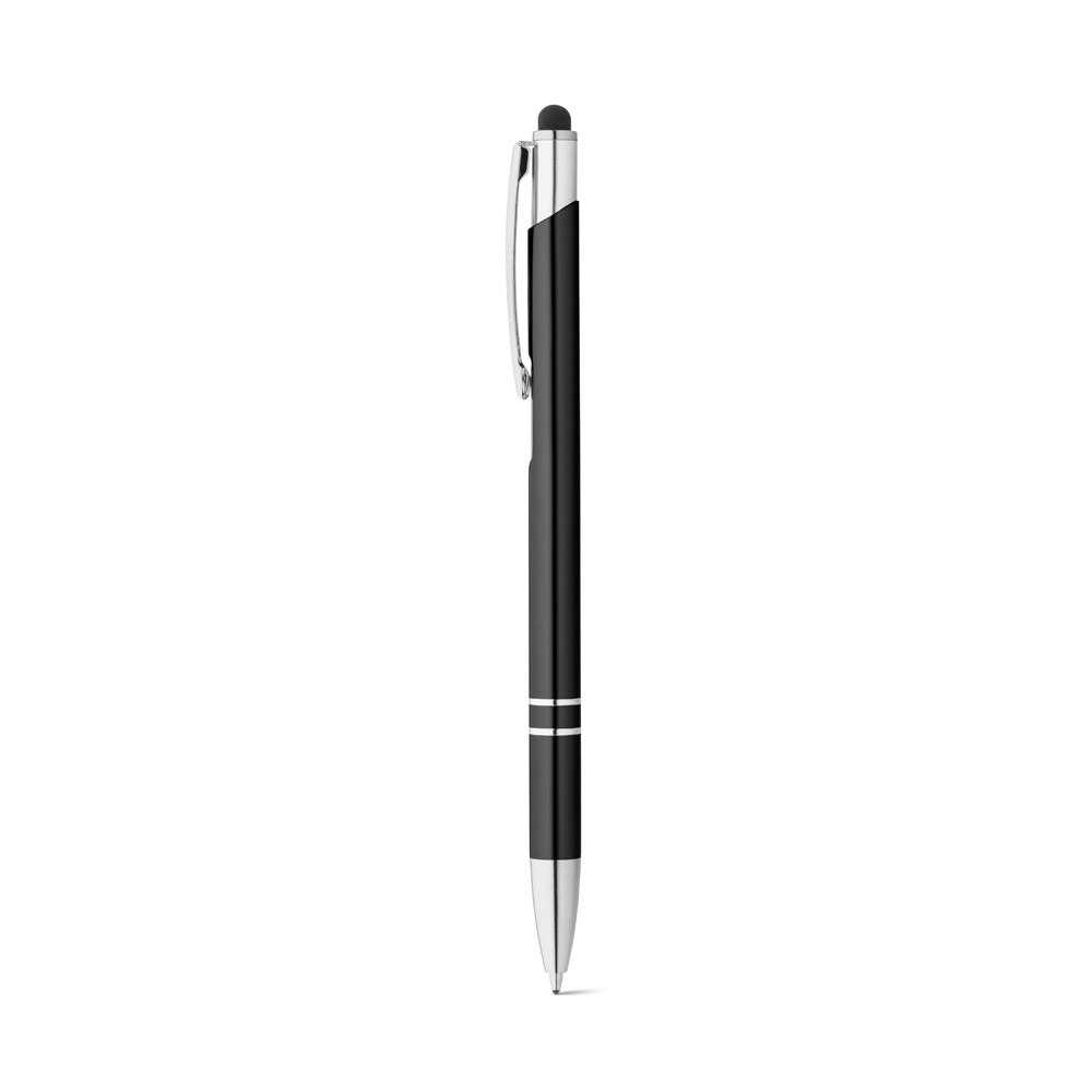 GALBA. Stylo en aluminium avec pointe tactile et clip 2