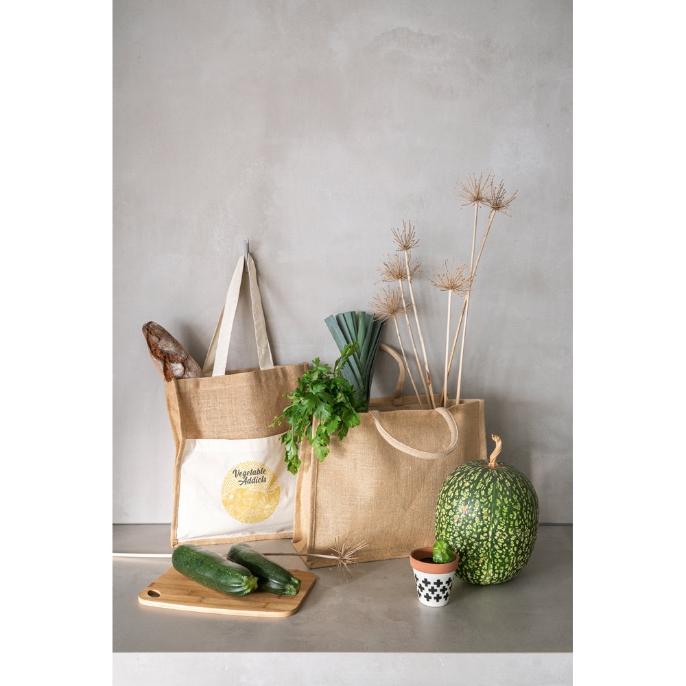 SHANTI. Sac en toile de jute (360 g/m²) 4