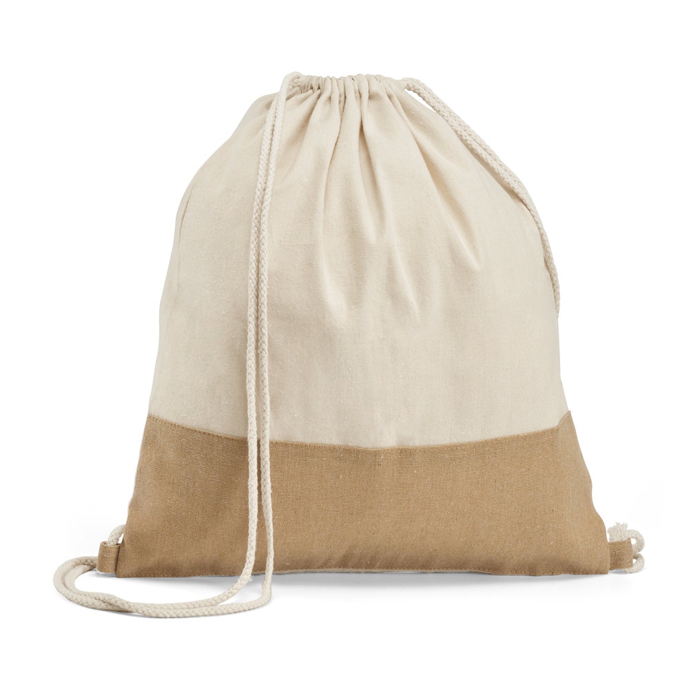 SABLON. Sac type sac-à-dos 100% coton (160 g/m²) 3
