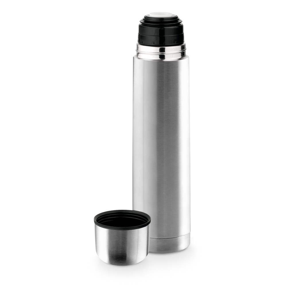 LITER. Bouteille thermique 1000mL en acier inox 5