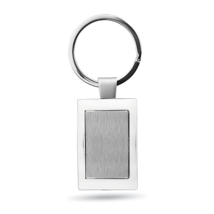 Porte-clés rectangulaire métal - HARROBS 3
