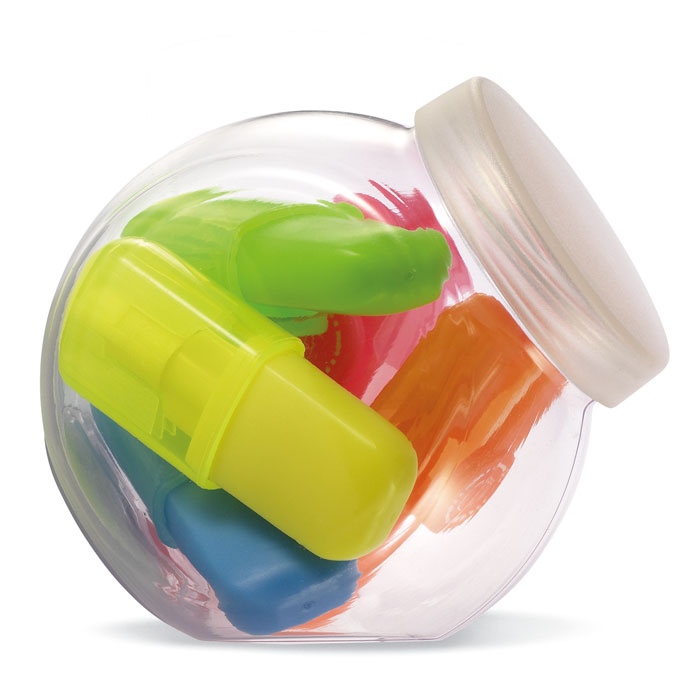 5 Surligneurs dans un pot - FUN FOR FIVE 3