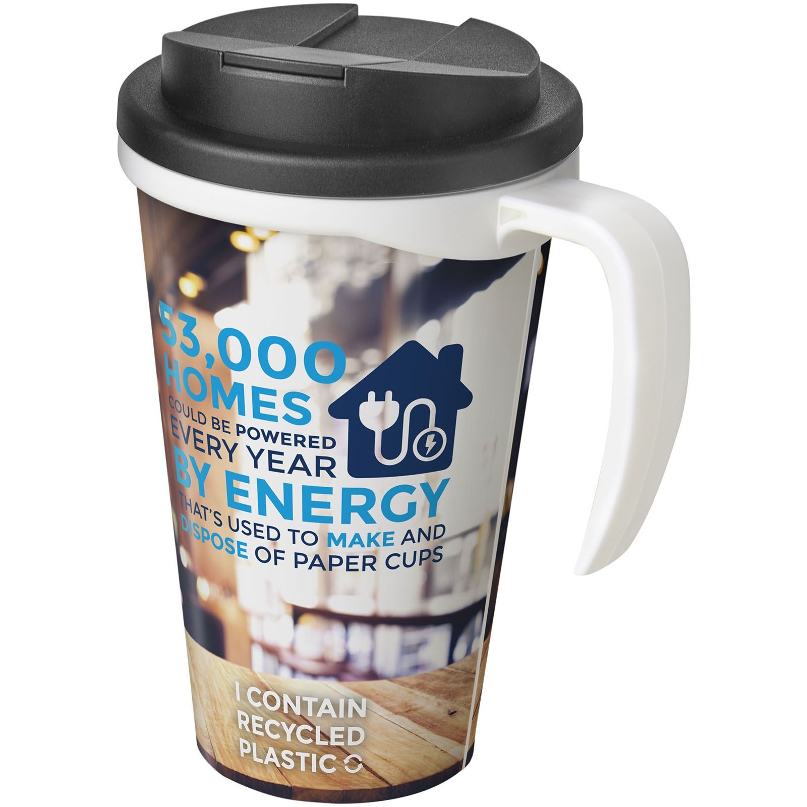 Mug isolant Brite-Americano® Grande 350ml avec couvercle anti fuite 11