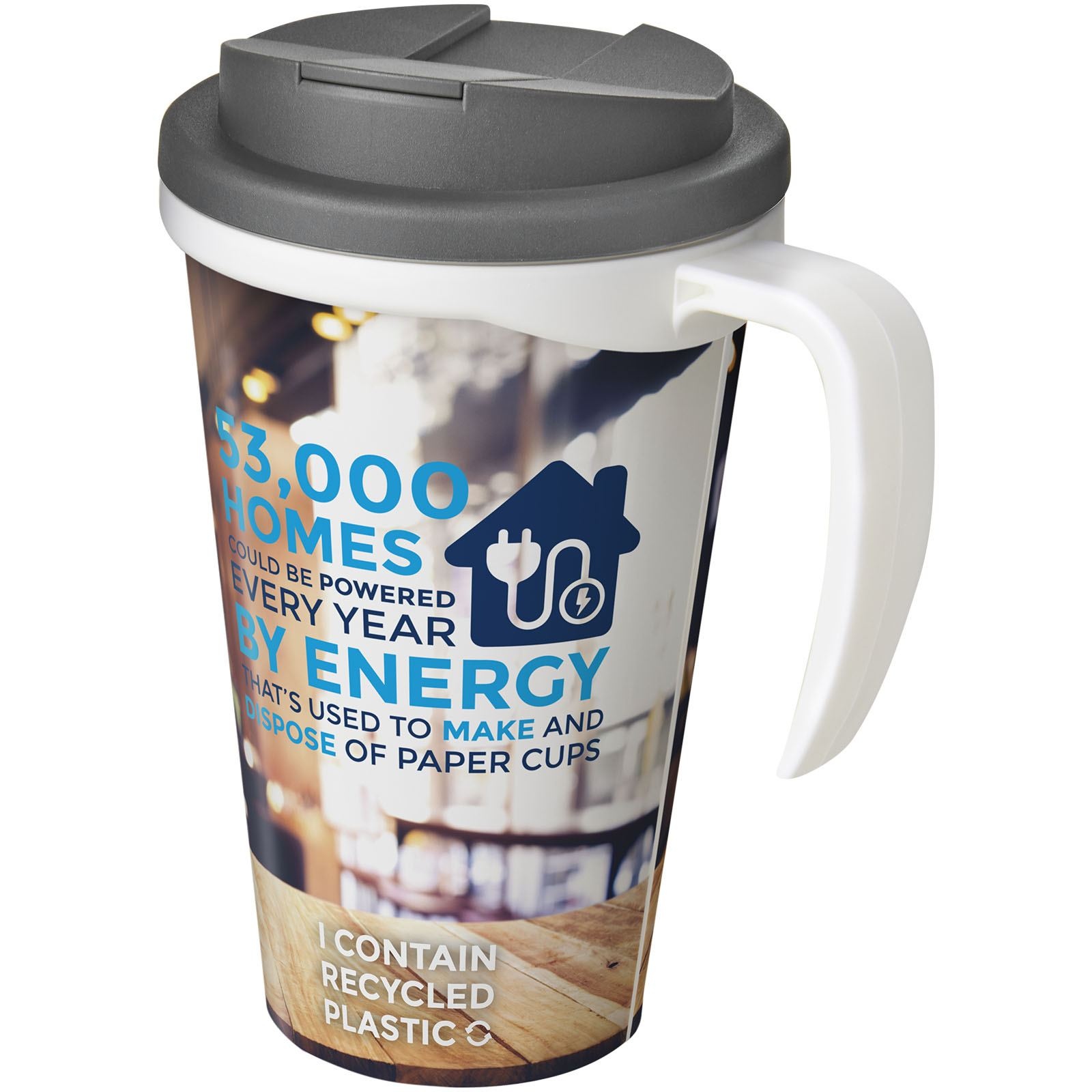 Mug isolant Brite-Americano® Grande 350ml avec couvercle anti fuite 10