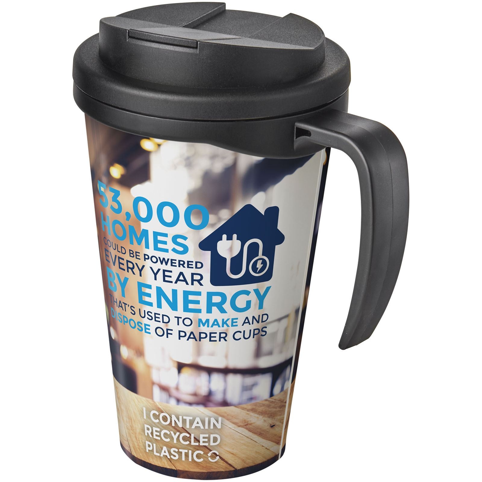Mug isolant Brite-Americano® Grande 350ml avec couvercle anti fuite 5