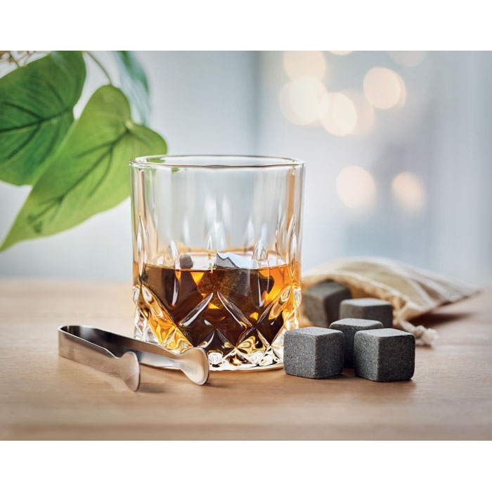 Set whisky avec boîte bambou - INVERNESS 4
