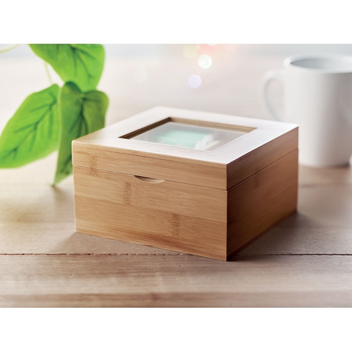 Boîte à thé en bambou - CAMPO TEA 6