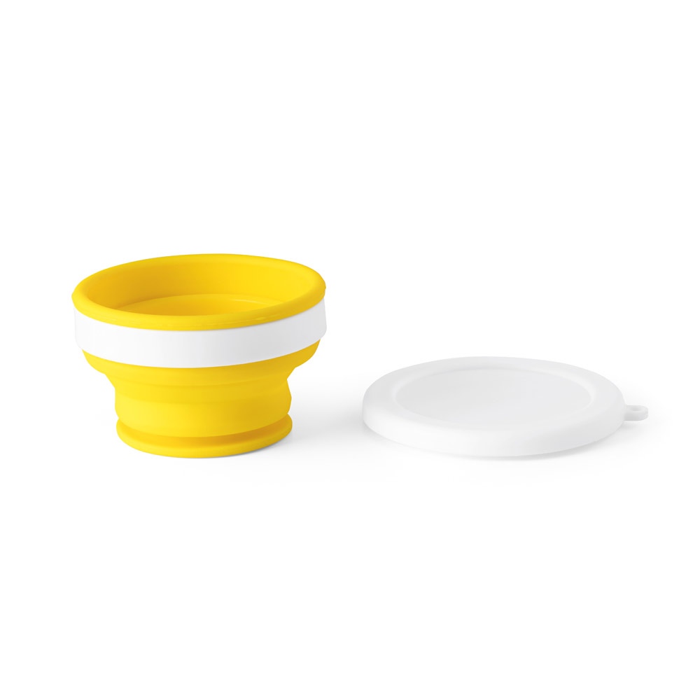 ASTRADA. Verre de voyage pliable 250mL en silicone et PP 11