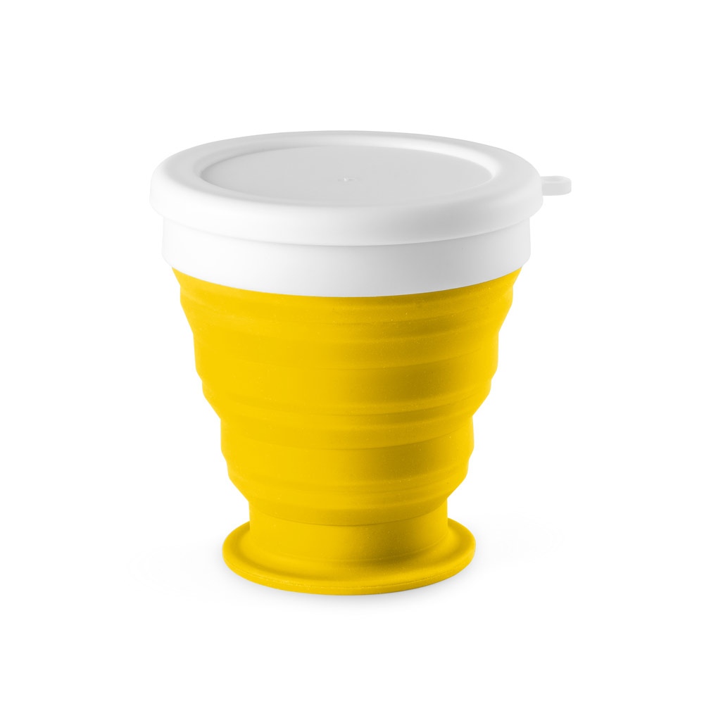 ASTRADA. Verre de voyage pliable 250mL en silicone et PP 4