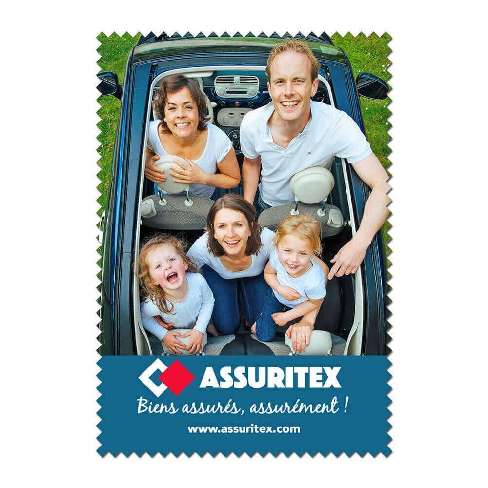 Lingette en microfibre 250 gr/m² format 100x145 mm 2