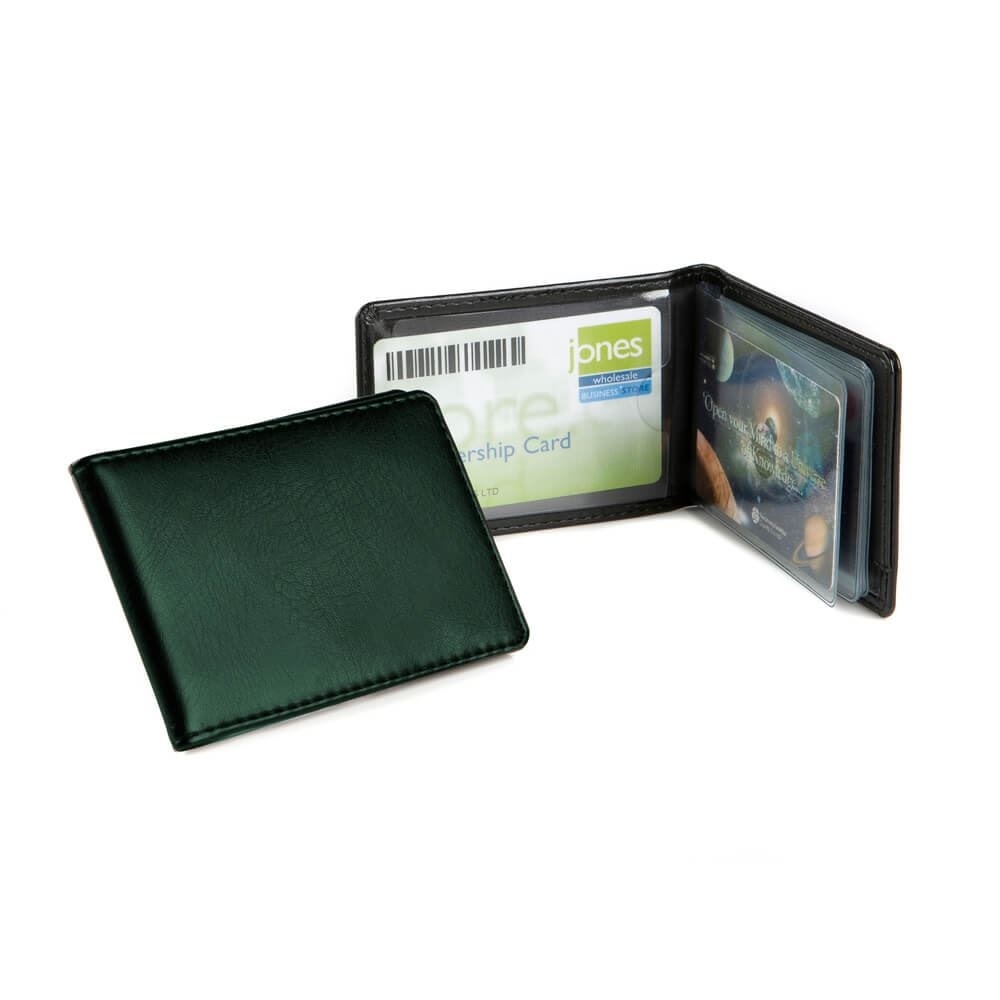 Porte-cartes à feuillets en PU 3