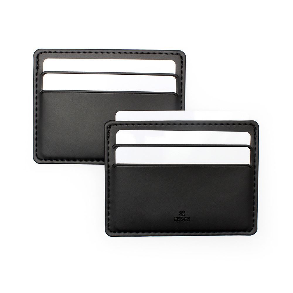 Porte-cartes slim en PU 2