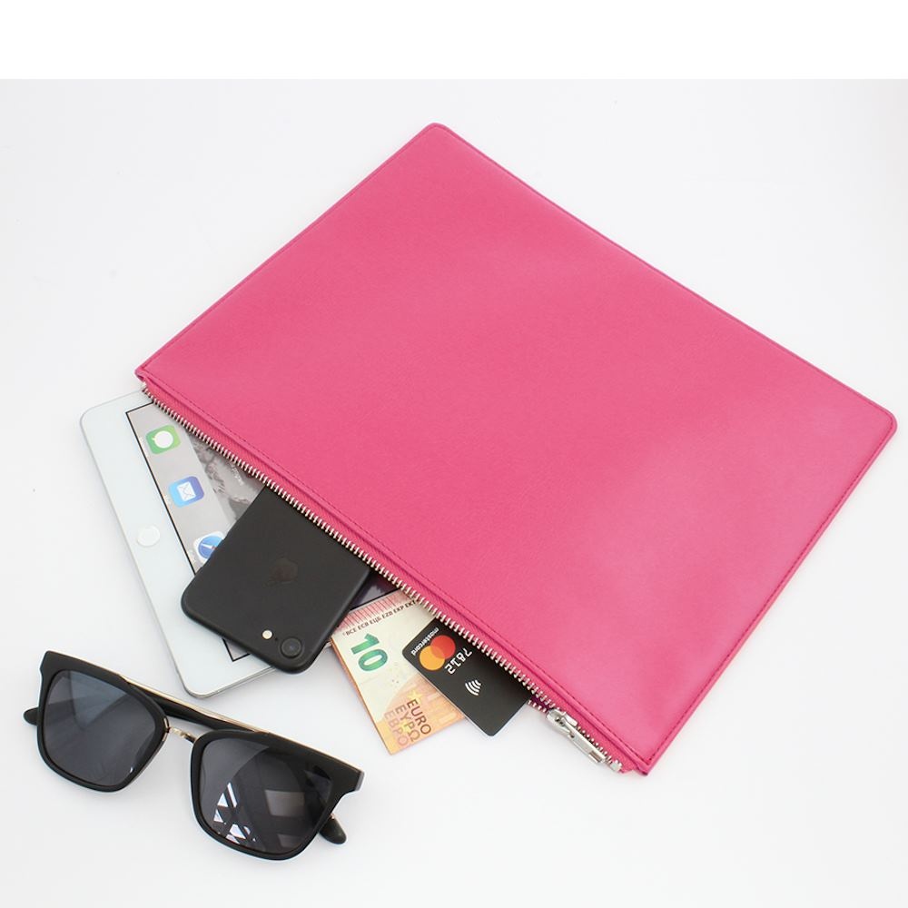 Pochette zippée 318 x 240 x 10 mm en PU 2