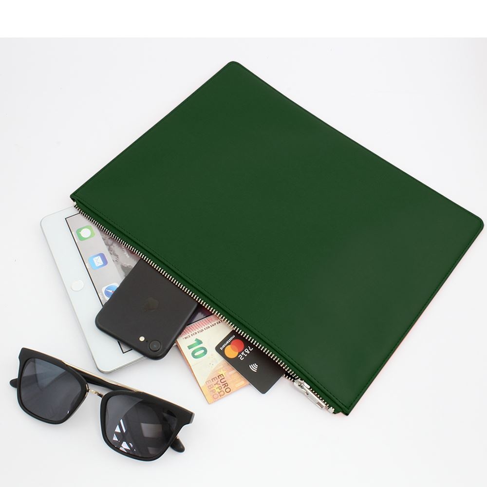 Pochette zippée 318 x 240 x 10 mm en PU 3