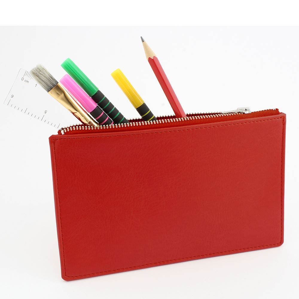 Pochette zippée 180 x 120 x 5 mm en PU 2