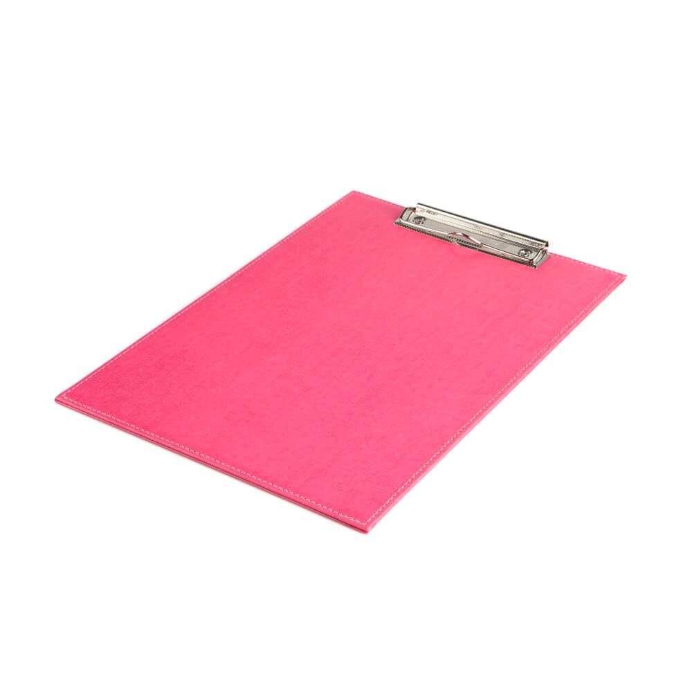 Porte bloc A4 avec pince en PU 3