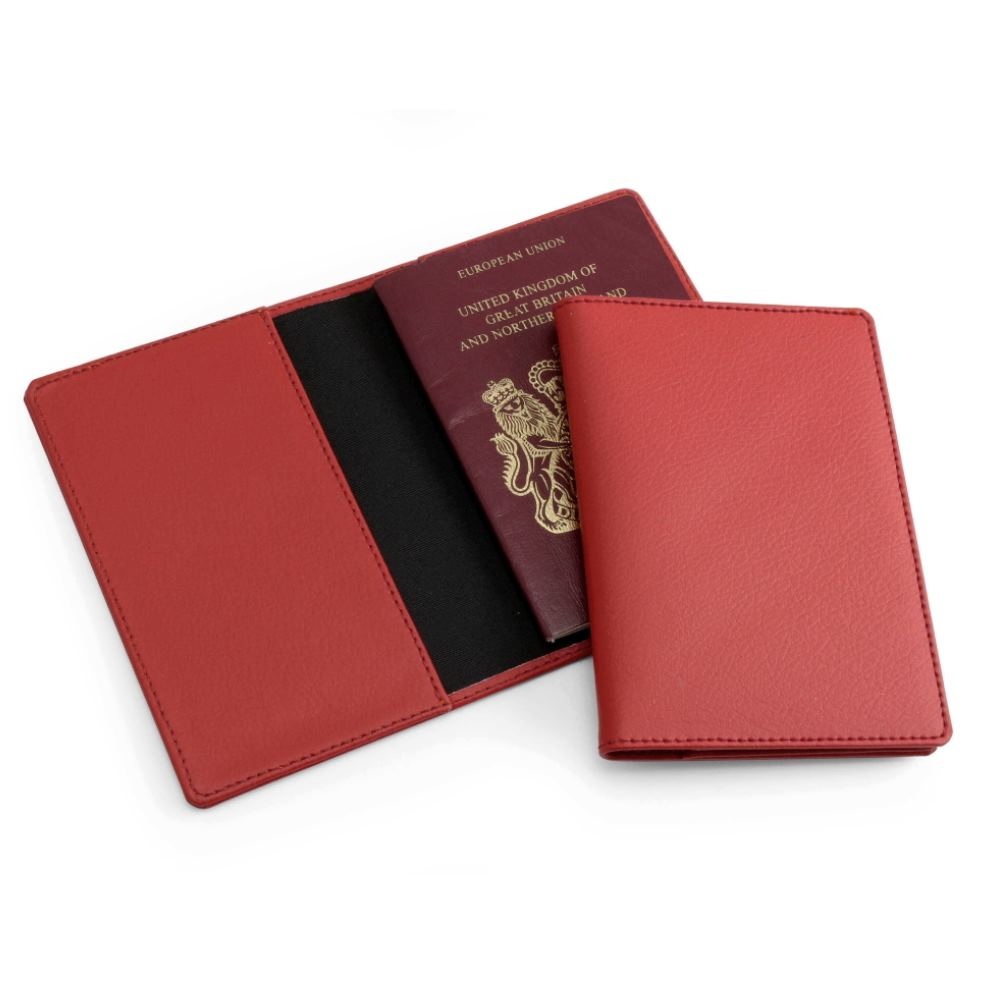 Protège passeport en cuir recyclé 2