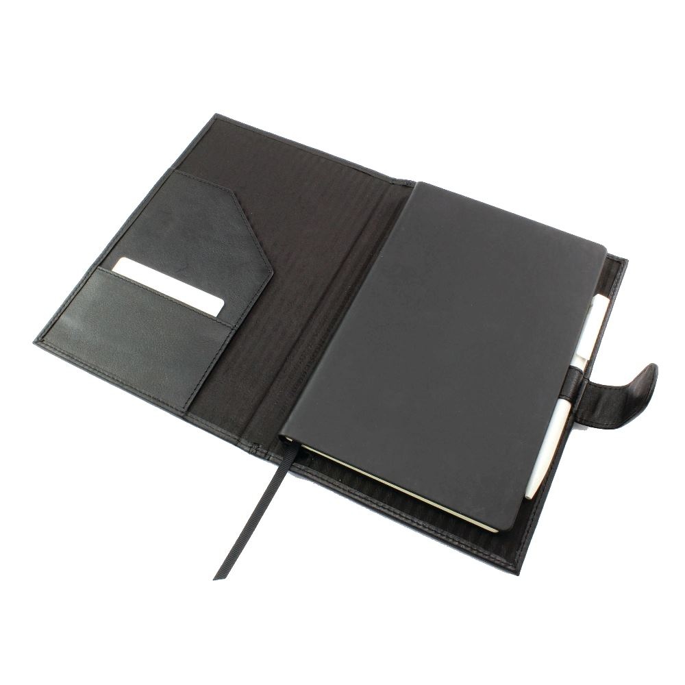 Protège carnet A5 en cuir Nappa Sandringham 2