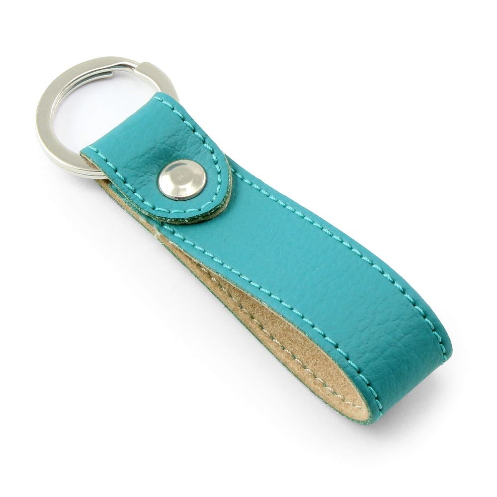 Porte-clé boucle en cuir recyclé 2
