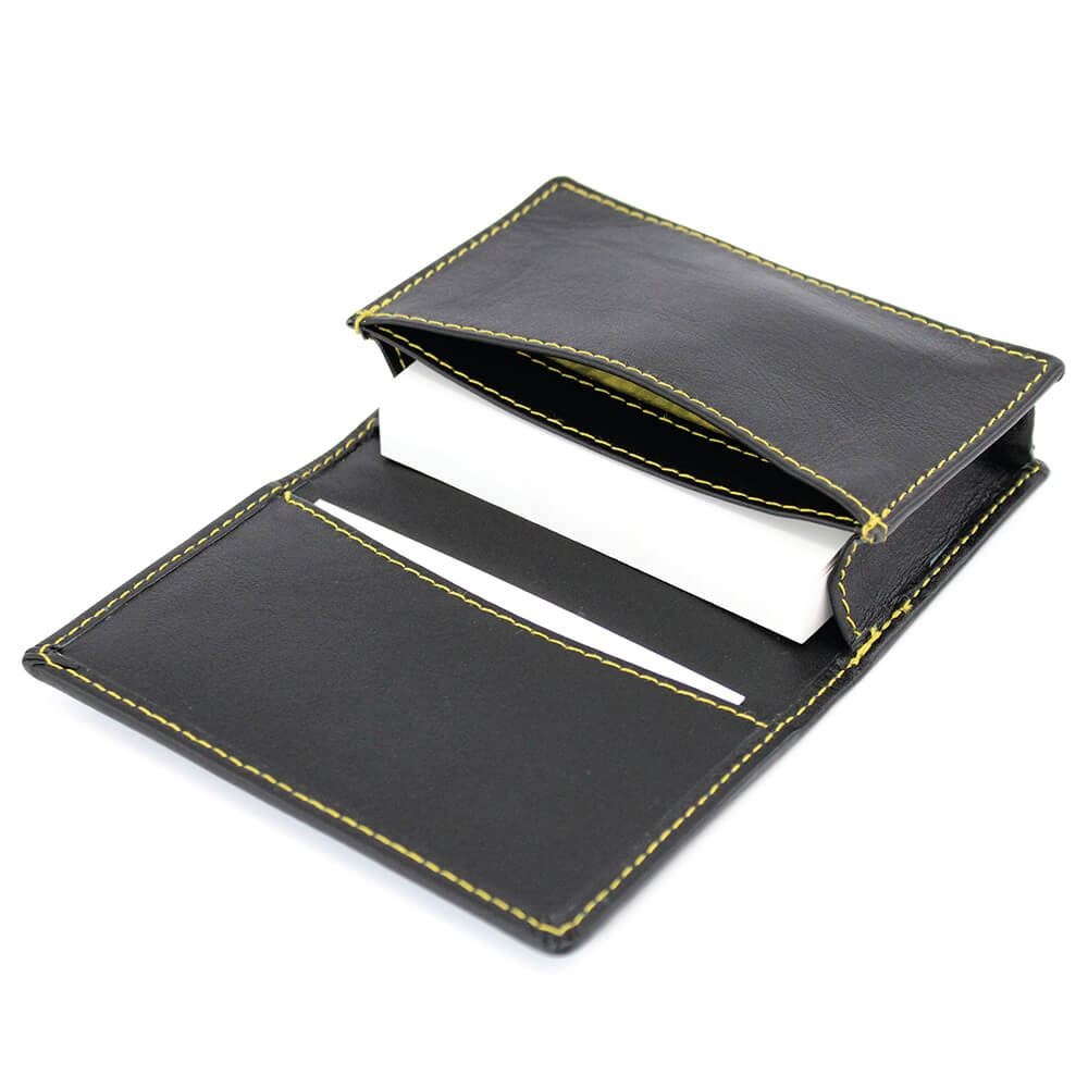 Porte carte à soufflet en cuir Nappa Sandringham 2