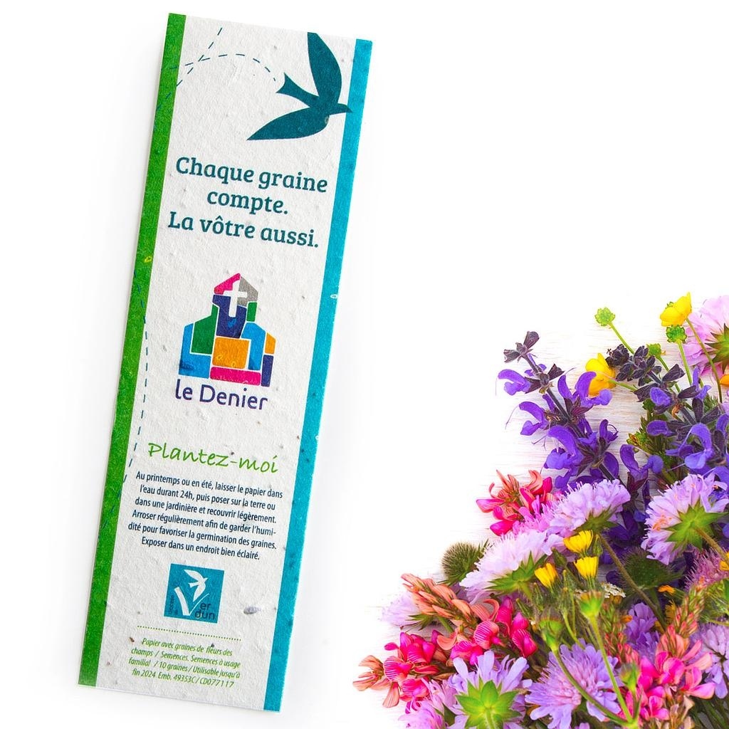 MARQUE-PAGES GRAINES 225 g Recto